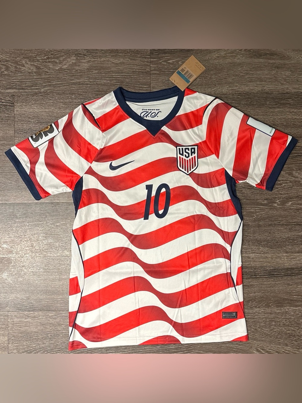 USA Pulisic Soccer FIFA World Cup 2026 Nike USMNT Home Jersey Men’s Size M